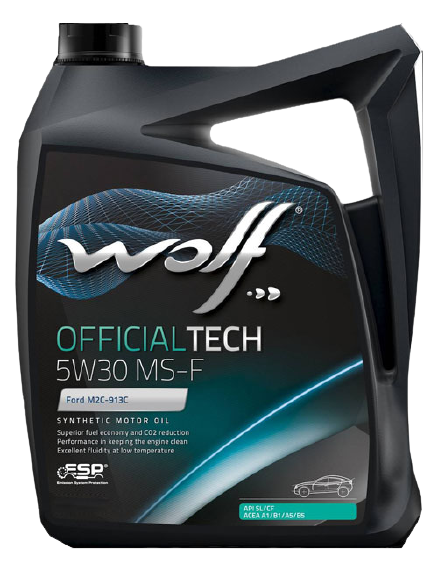 Моторное масло Wolf OfficialTech 5W-30 MS-F, 4л 